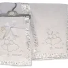 Christening Wrap White