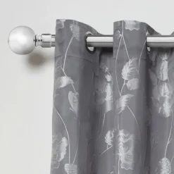 Chrome Ball Curtain Pole 25/28mm