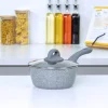 Classic 18cm Grey Non Stick Saucepan With Lid