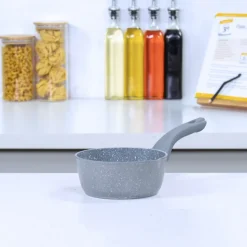 Classic 16cm Grey Non Stick Milk Pan
