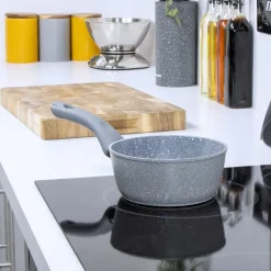 Classic 16cm Grey Non Stick Milk Pan