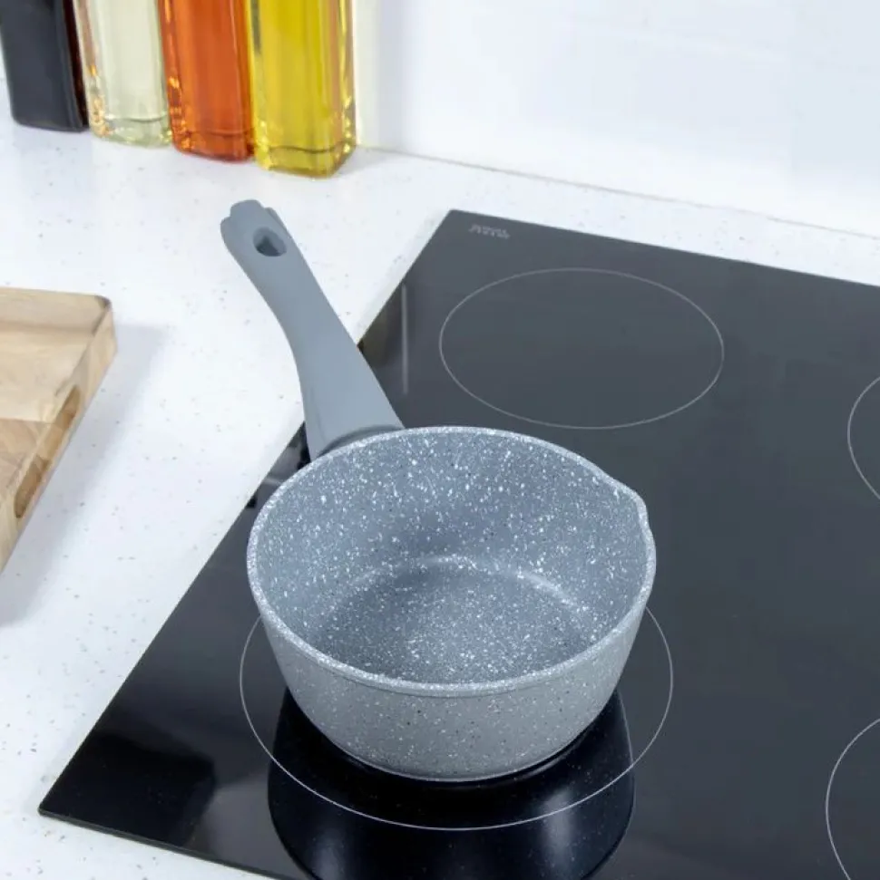 Classic 16cm Grey Non Stick Milk Pan