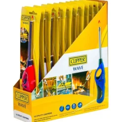 Clipper Utility Lighter Wave - Refillable