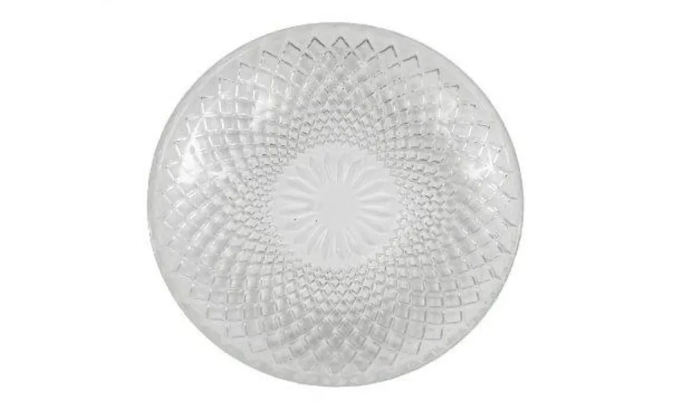 20cm Patterned Glass Tray