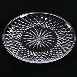 20cm Patterned Glass Tray