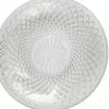 25cm Patterned Glass Tray