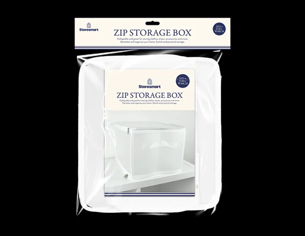 Collapsible Zip Storage Box