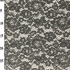 Corded Lace Fabric Silver