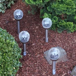 Crackle Solar Lamp Ball Large