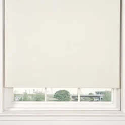 Cream Blackout Roller Blind 165cm Drop