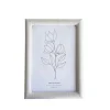 Cream Linen Photo Frame A4