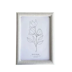 Cream Linen Photo Frame A4