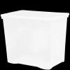Crystal 160 Litre Box & Lid Clear