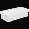 Crystal 42 Litre Underbed Storage Box & Lid Clear by Wham