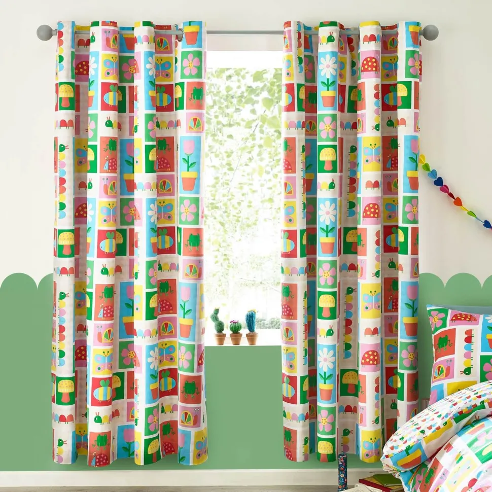 Curious Caterpillar Curtains by Catherine Lansfield