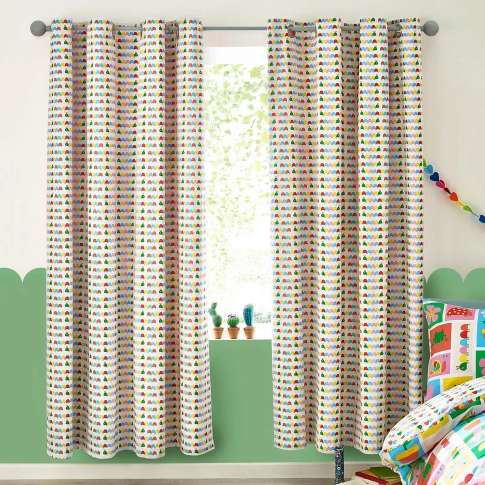 Curious Caterpillar Curtains by Catherine Lansfield
