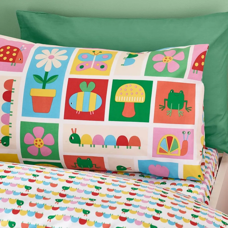 Curious Caterpillar Duvet Set by Catherine Lansfield
