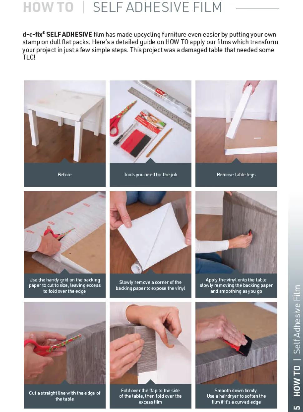 DC - Fix Self Adhesive 1 Metre x 45cm Cream Marble 2455