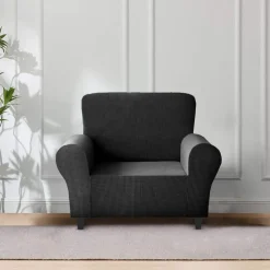 Delby Stretch Sofa Cover Black