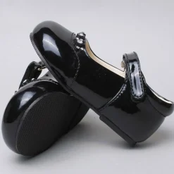 Diamond Black Patent Shoes