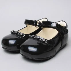 Diamond Black Patent Shoes