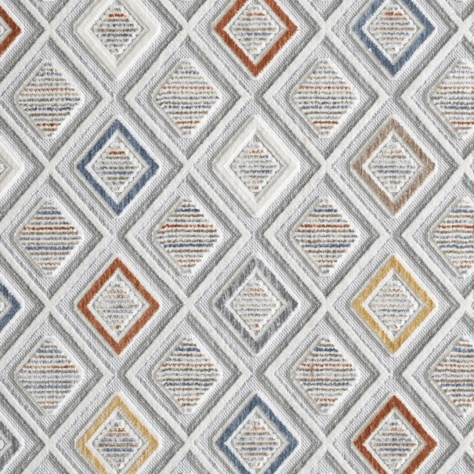 Diamond Lattice Geometric Rug