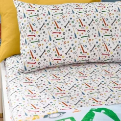 Digger Fitted Sheet by Catherine Lansfield