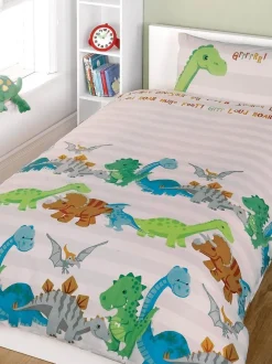 Dinosaur Single Duvet Cover Set by Studio Kids