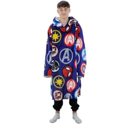 Disney Marvels The Avengers Hugzee Oversized Fleece Hoodie