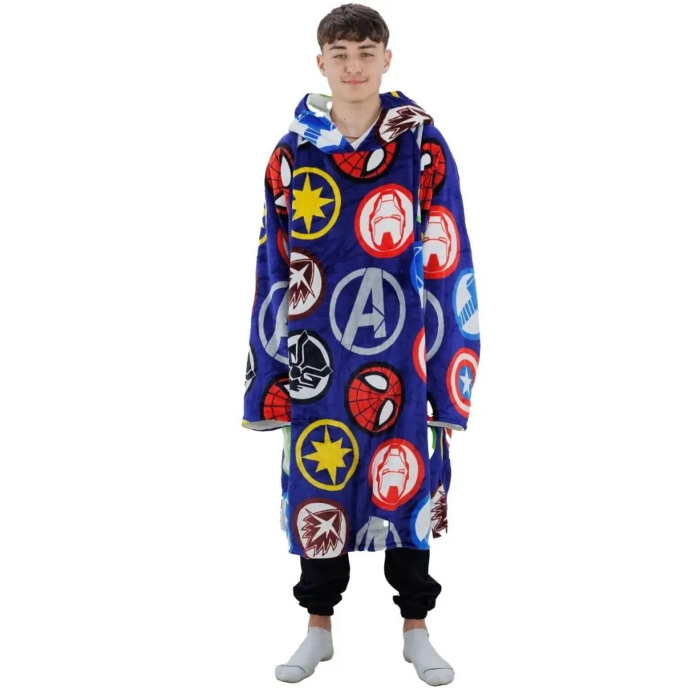 Disney Marvels The Avengers Hugzee Oversized Fleece Hoodie