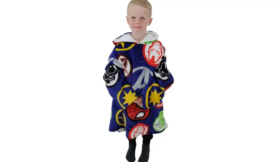 Disney Marvels The Avengers Hugzee Oversized Fleece Hoodie