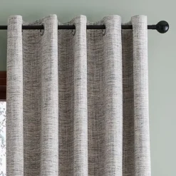 Doha Eyelet Readymade Curtains Natural