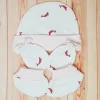 Dolphin Hat Mitten & Bootie Set Pink