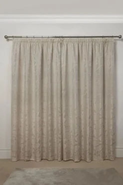 Duchess Readymade Tape Top Curtain Pair Cream