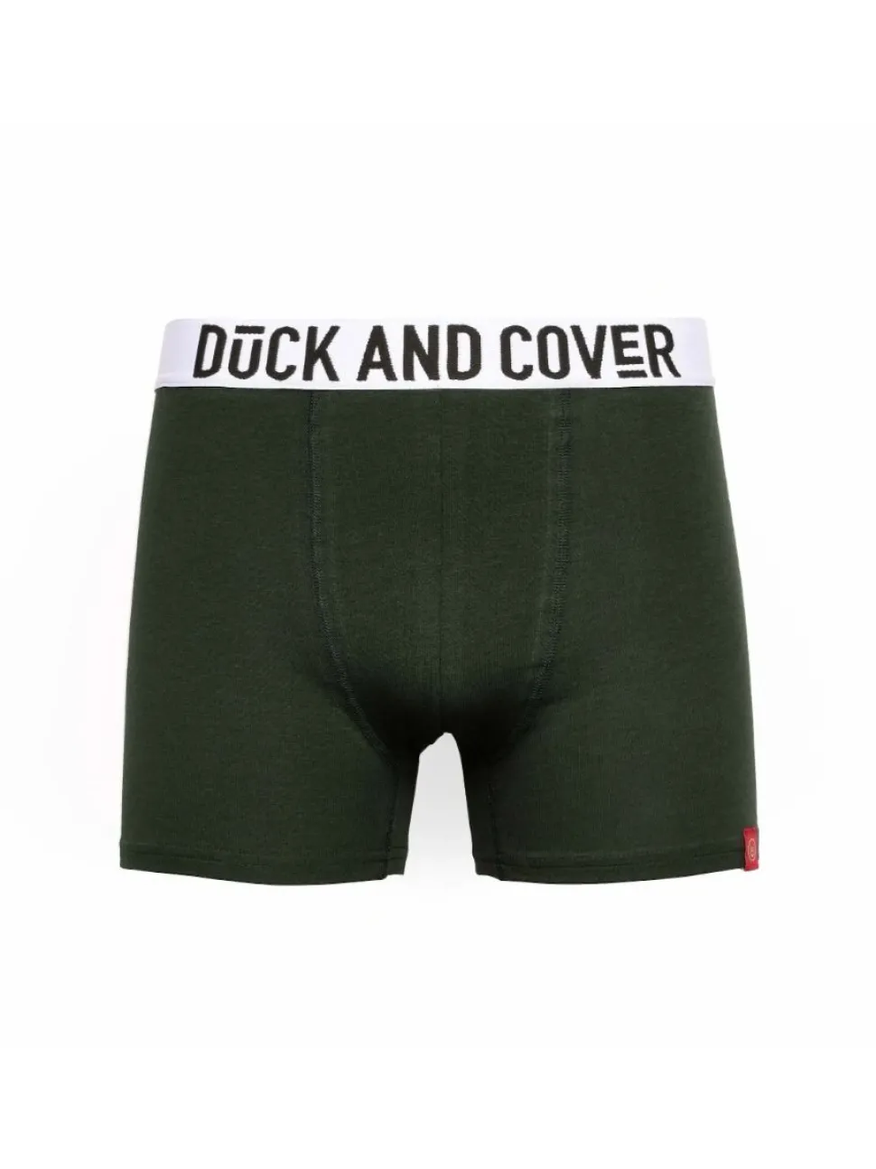 Duck & Cover 2 Pack Boxers Galton Green & Blue