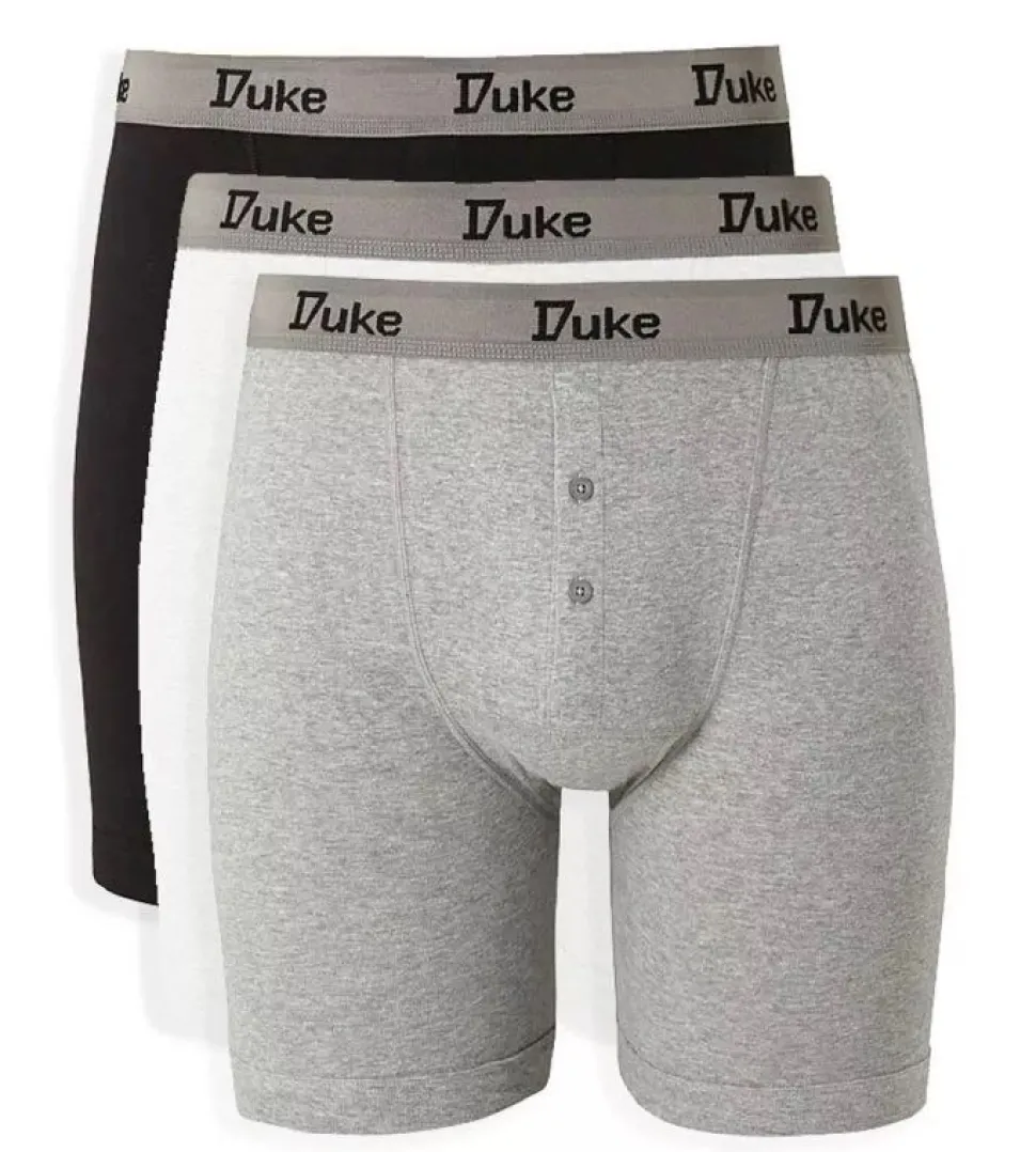 Duke of London 3 Pack Cotton Boxer Short