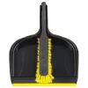Eden Jumbo Dustpan & Brush Set Black & Yellow