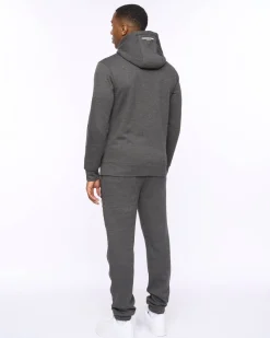 Ellsworth Hoodie Charcoal by Crosshatch