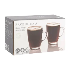 Entertain Glass Mugs Set Of 2 28cl by Ravenhead