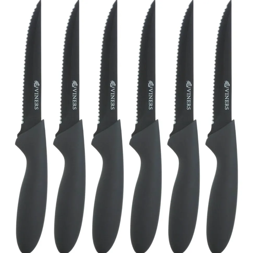 Everyday Set Of 6 Steak Knives by Viners