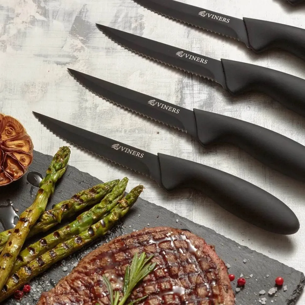Everyday Set Of 6 Steak Knives by Viners