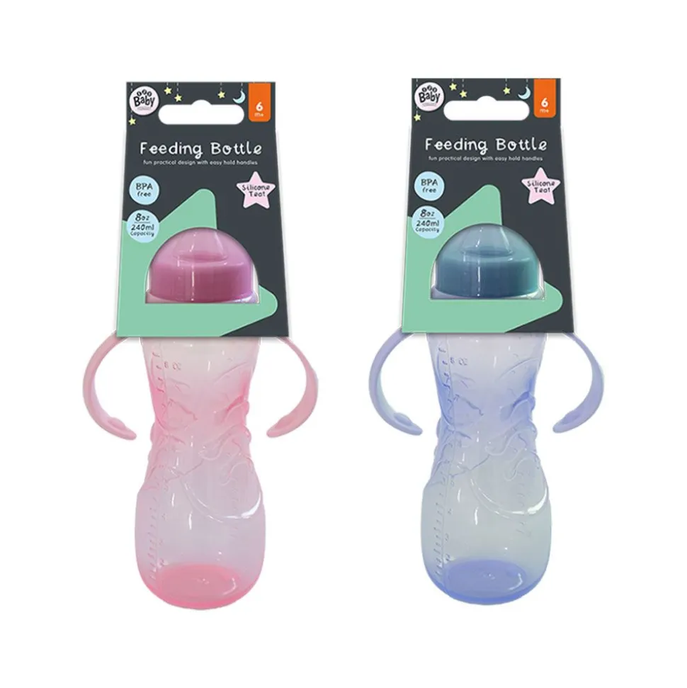 Feeding Bottle With Handles Assorted