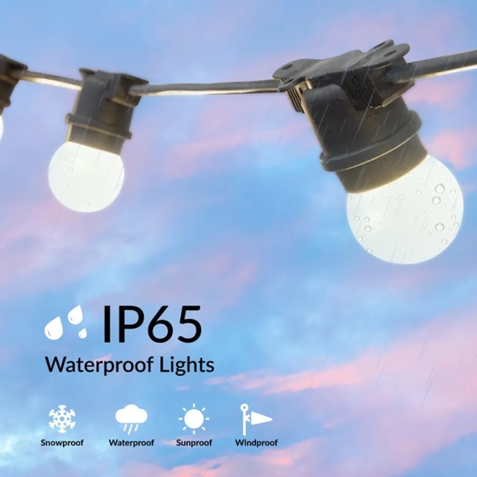 Festoon Lights 6 metre Indoor & Outdoor - Warm White