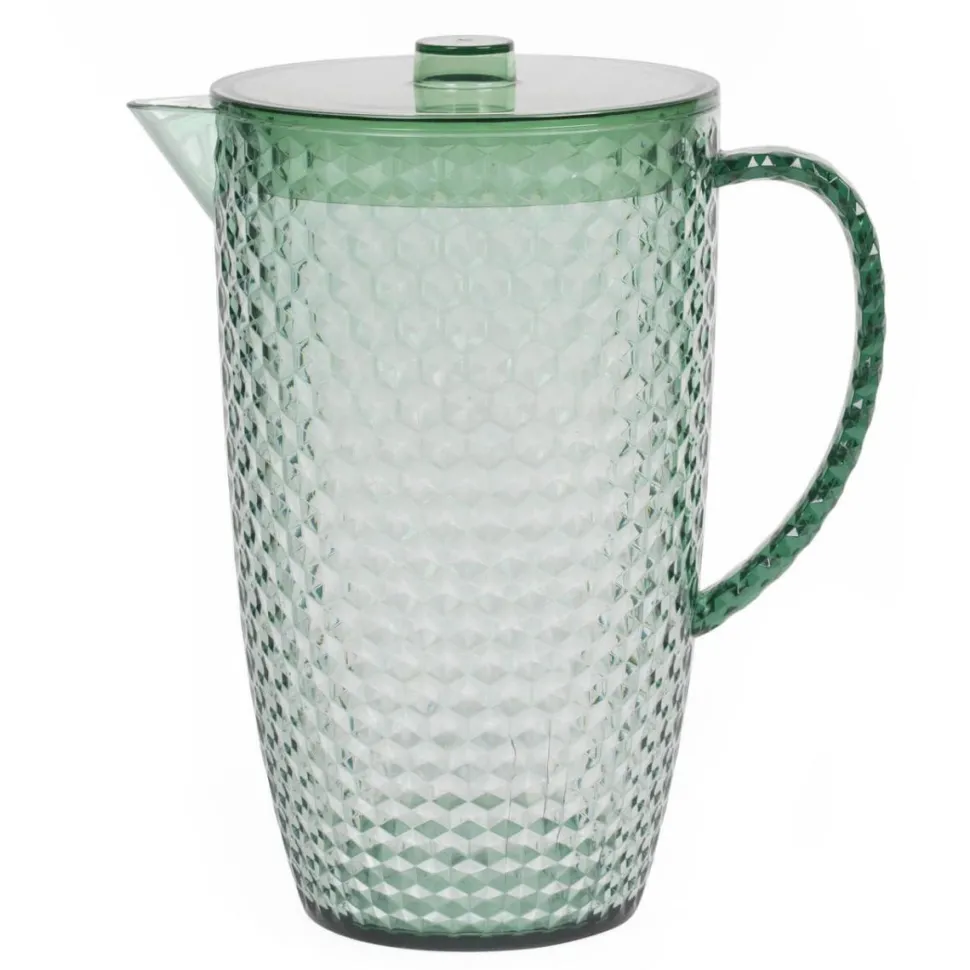 Fete Diamond Green Jug