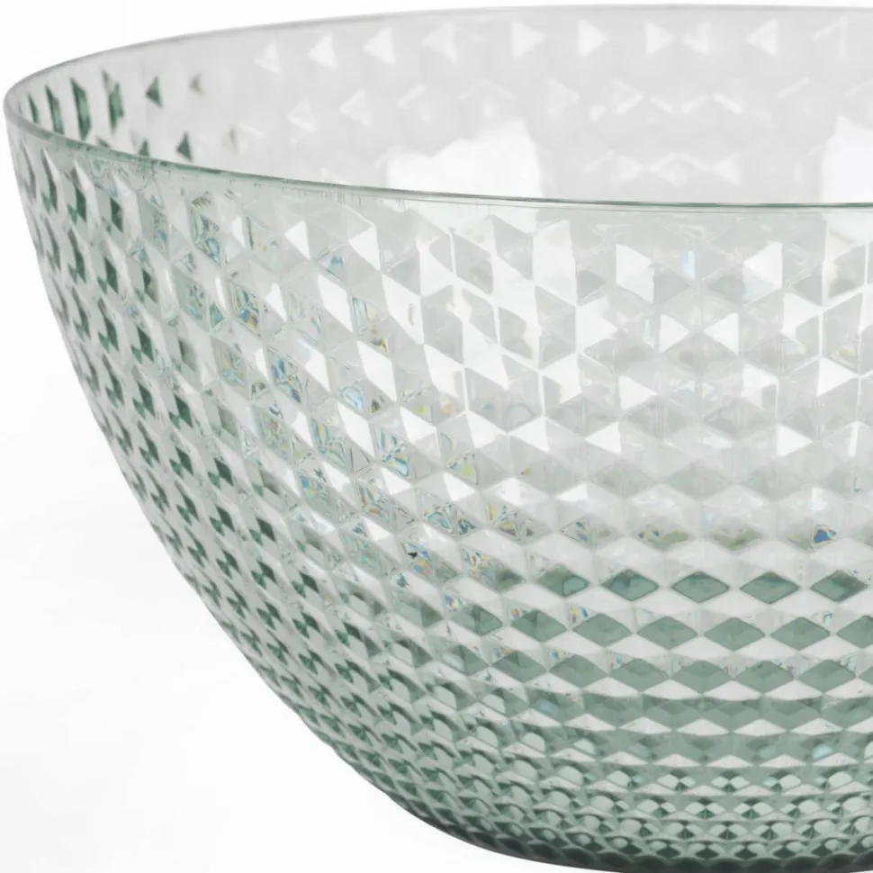 Fete Diamond Green Salad Bowl
