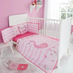Fiona Flamingo Cot Bumper Set