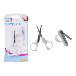 First Steps Baby Manicure Set White