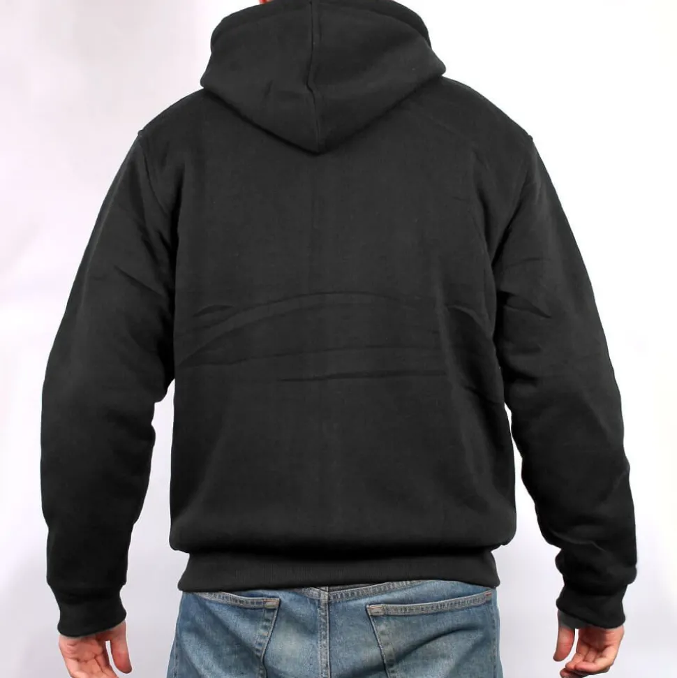 Fleece Lined Full Zip Hooded Jacket