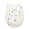 Floral Print Glass