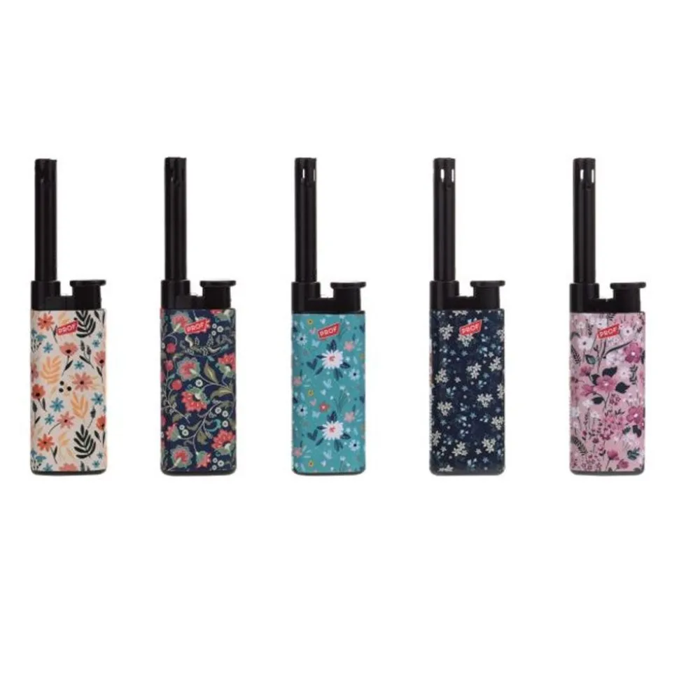 Floral Short Barrel Lighter